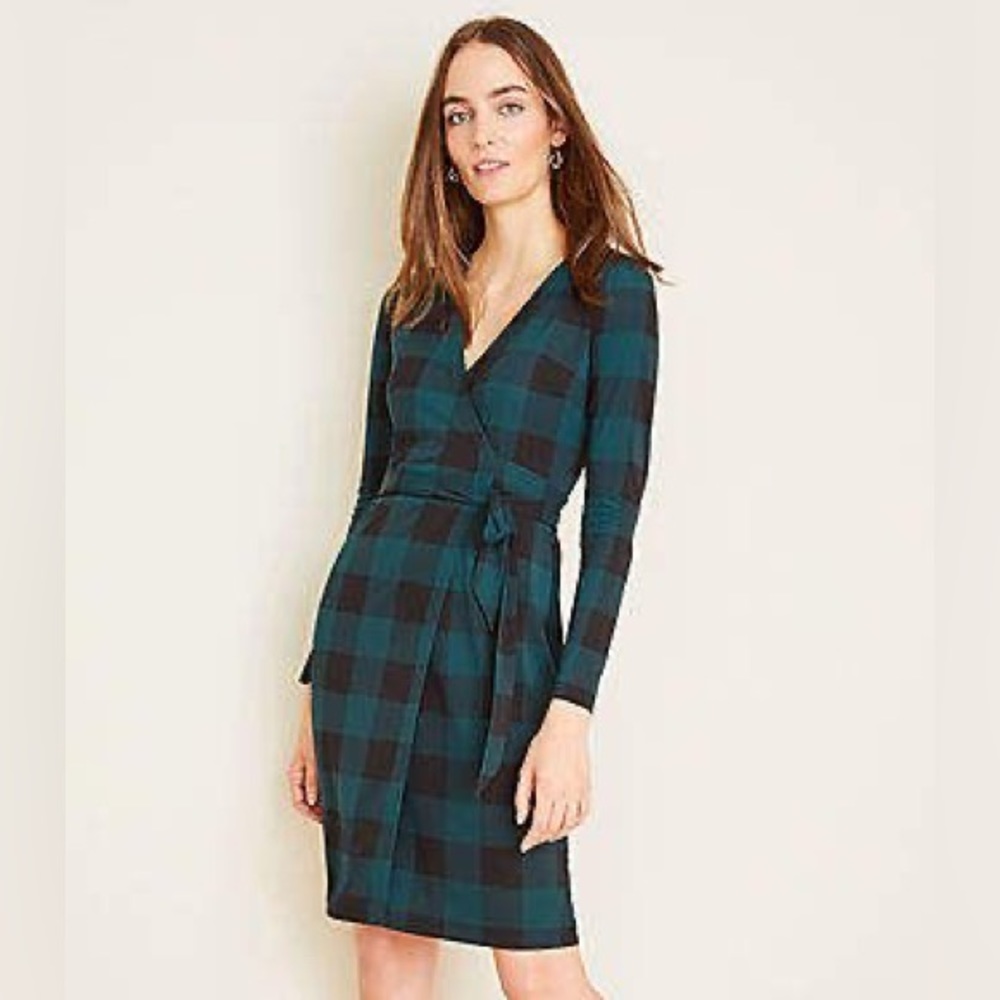 NWT Ann Taylor petite wrap dress Size 10p
